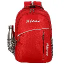 SMF SCHOOL BAG Backpack 35L Laptop Compartment Waterresistance office bag for daily use (RED)