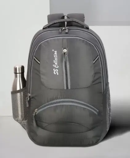 SME SCHOOL BAG Backpack 35L Laptop Compartment Waterresistance office bag for daily use (Grey)